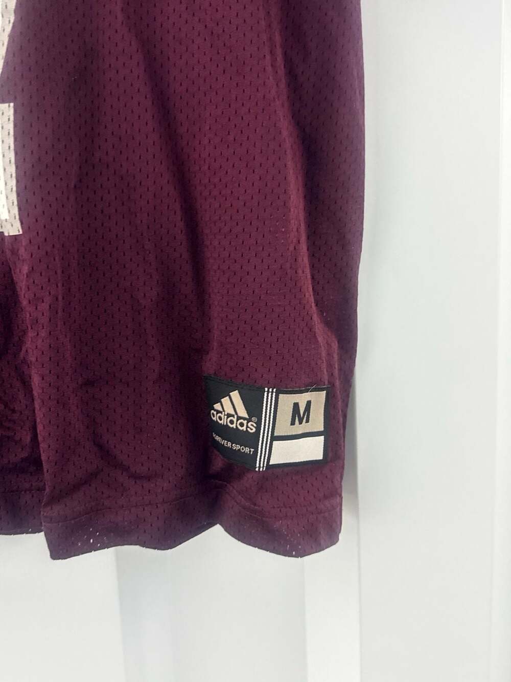Vintage Adidas Texas A&M Aggies #7 Maroon Football Jersey – Men's Size Medium - Picture 2 of 5